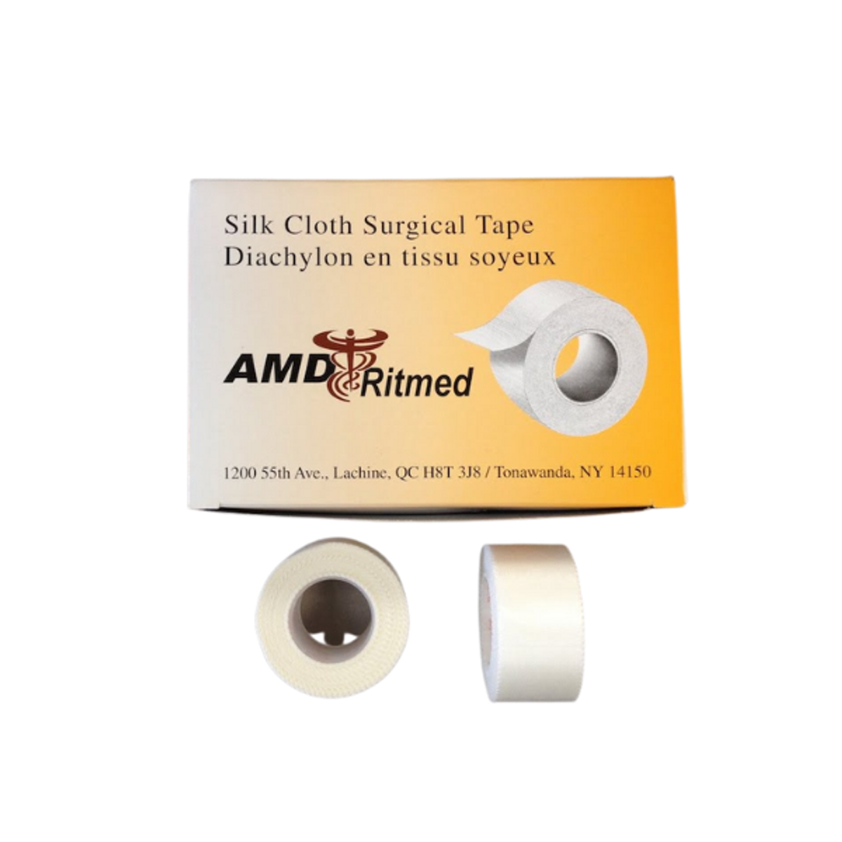 AMD Medicom Hypoallergenic Silk Surgical Tape
