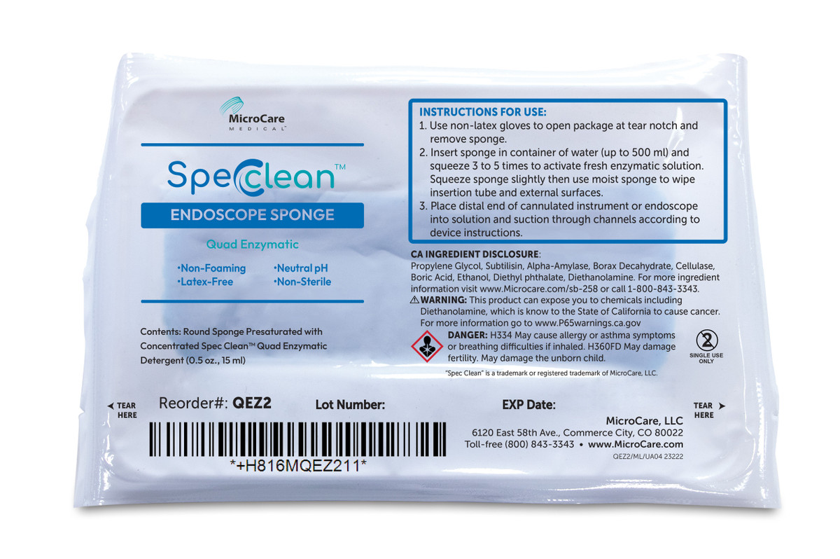 Microcare Enzymatic Detergent Sponge (10137_QEZ2)