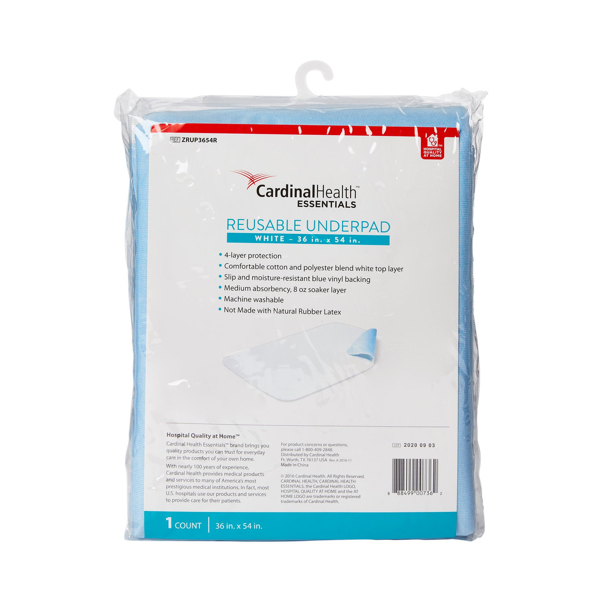 Cardinal Health Essentials Underpad