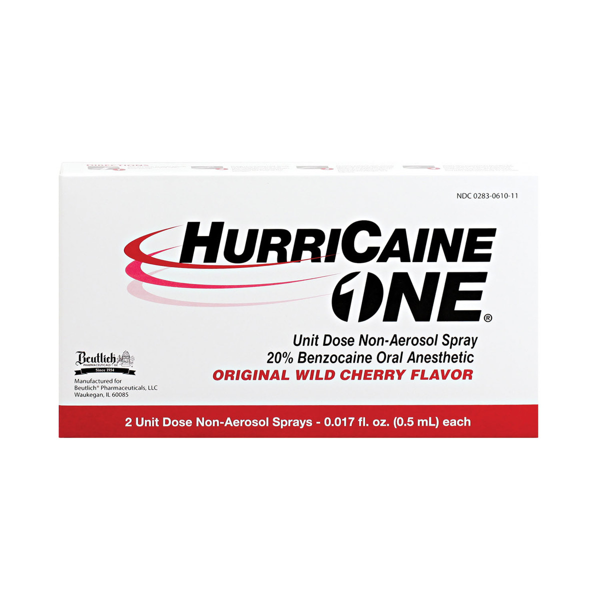 Beutlich Hurricaine One Unit Dose Non-Aerosol Spray (10137_0283-0610-11)