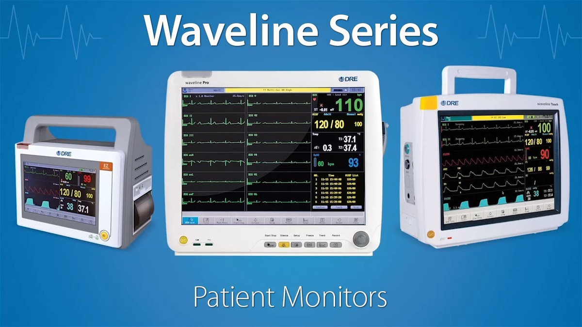 D.R.E. Avante Dre Waveline Touch Patient Monitor