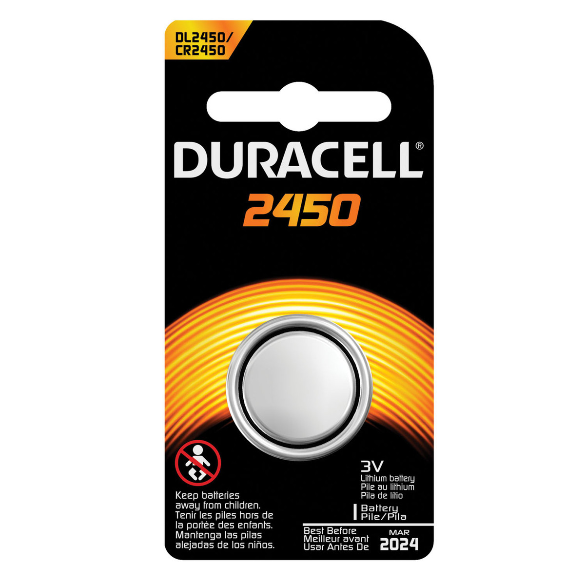 Duracell® Procell® Lithium Battery (10137_DL2450BPK)
