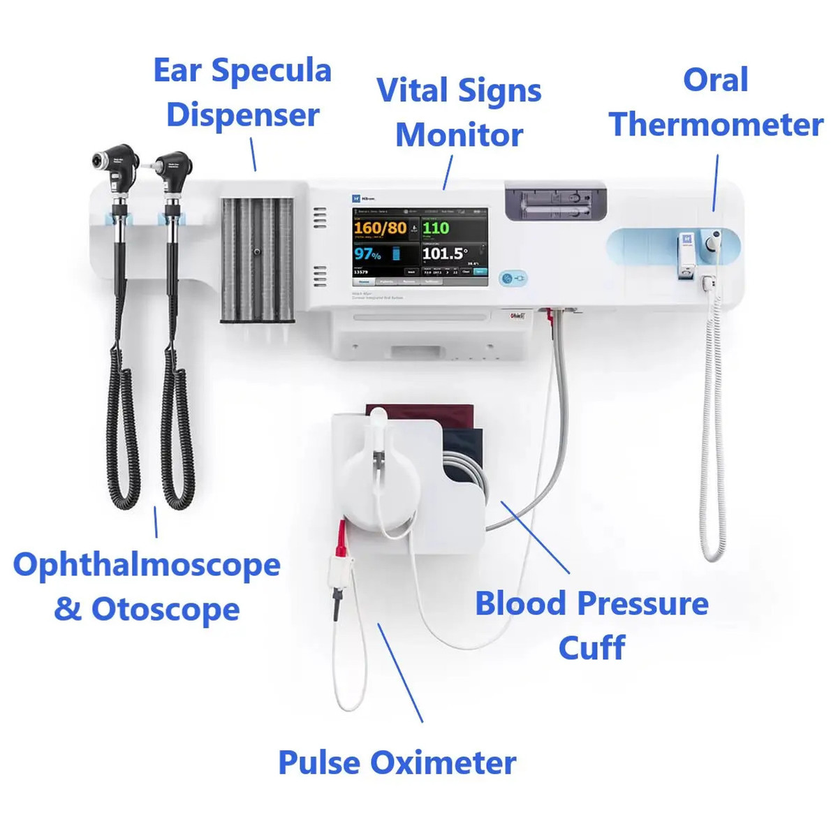 Welch Allyn Connex® Integrated Wall System (10137_52400-PF)