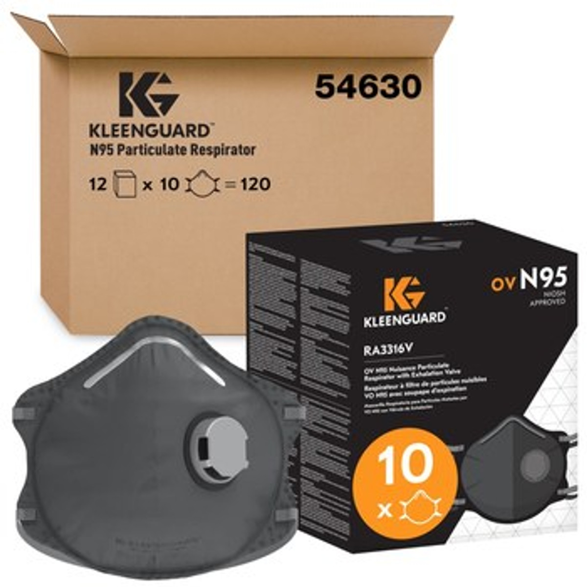 Ansell Kleenguardâ„¢ Respirator (10137_53899) Ansell Kleenguardâ„¢ Respirator (10137_53899)