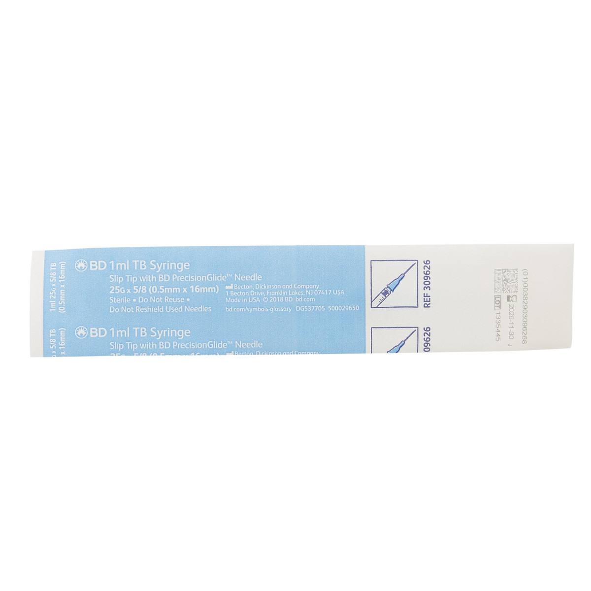 Bd Tuberculin Syringe With Needle (10111_309659)