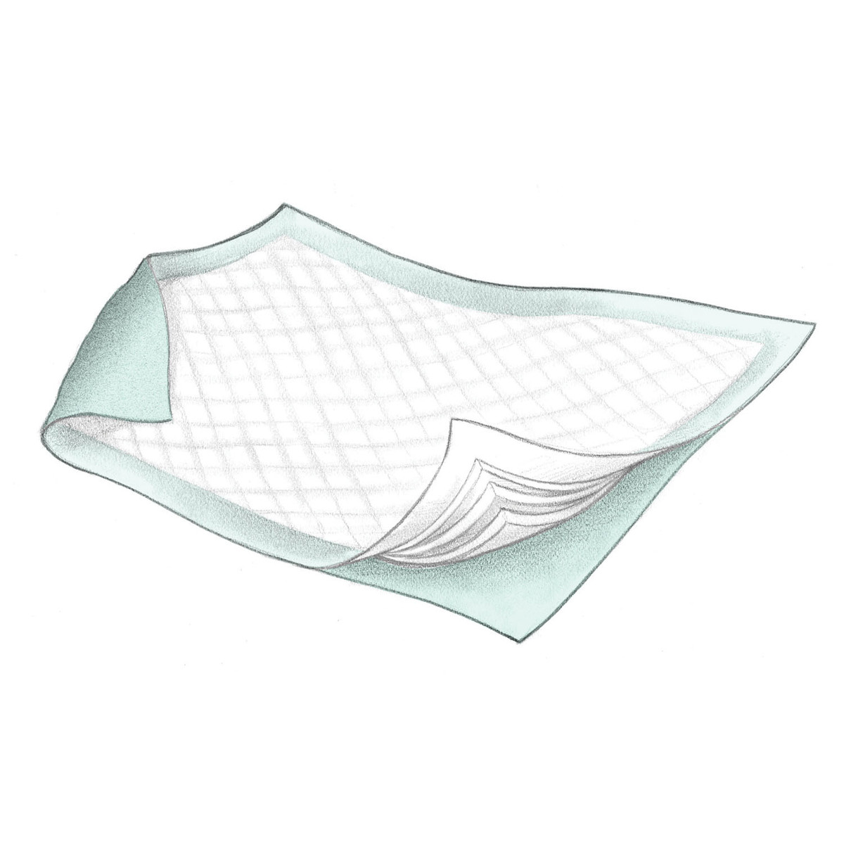 Cardinal Health Fluff & Polymer Underpads (10111_958B10)