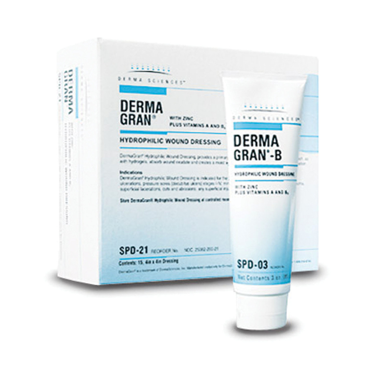 Gentell Dermagran«-B Hydrophilic Wound Dressing (10111_SPD21)