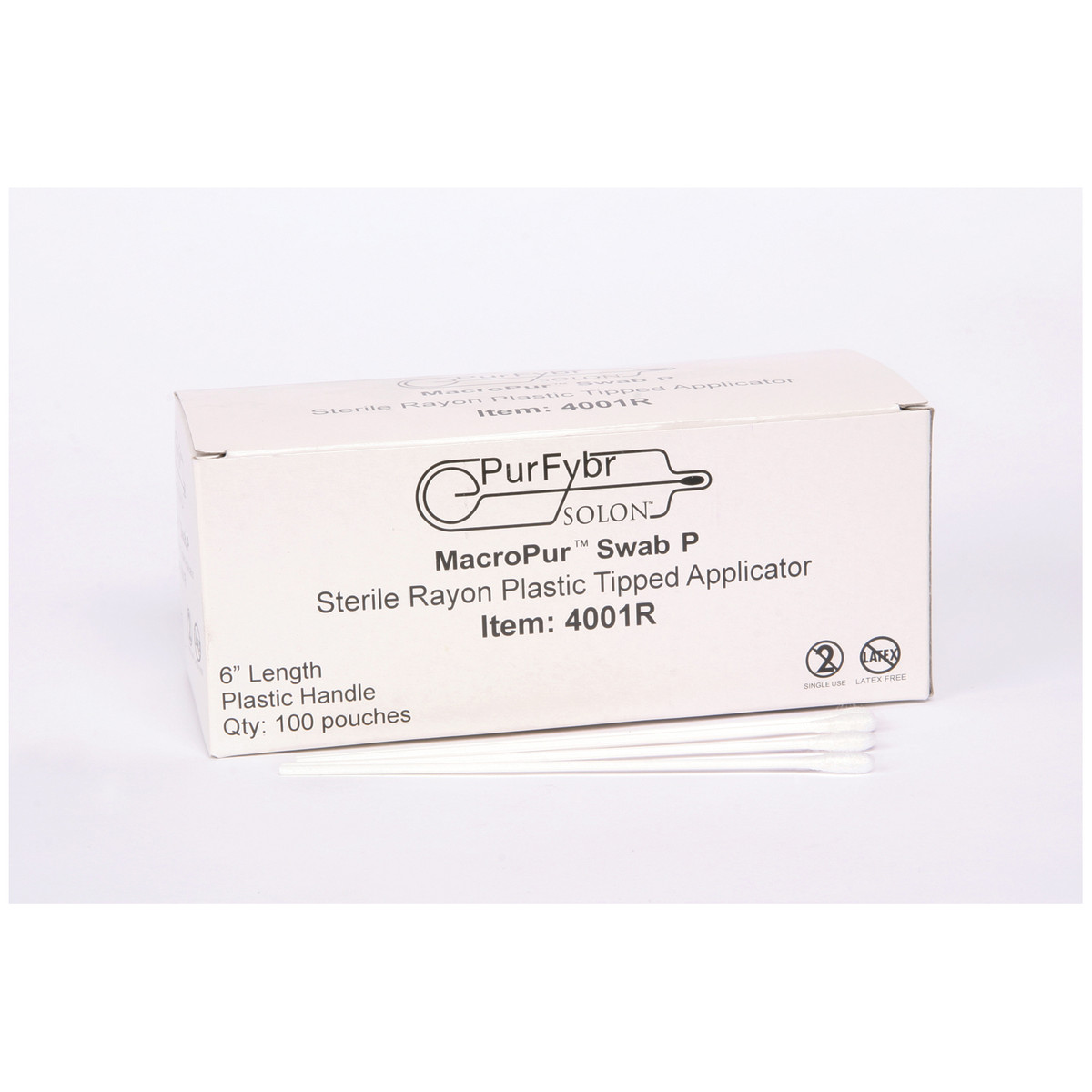 Amd Medicom Solon Rayon-Tipped Swab (10111_4001R)