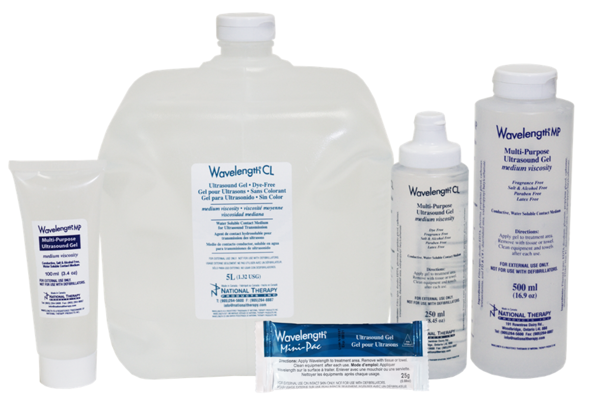Sabel Med Wavelength« Cl Multipurpose Ultrasound Gel - Clear