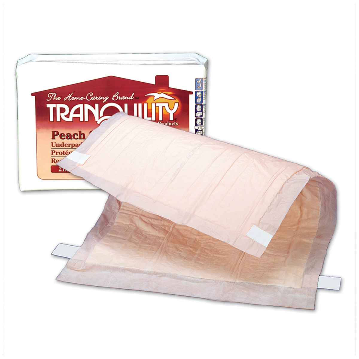 Principle Business Tranquility« Peach Sheet Underpad (10111_2074)