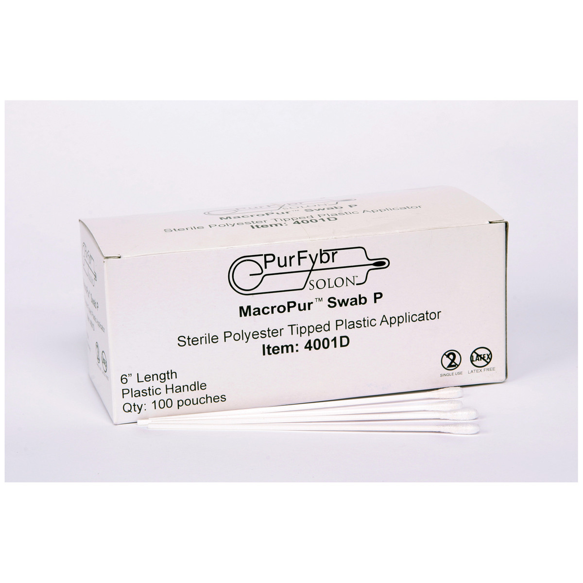Amd Medicom Solon Polyester-Tipped Swab (10111_4001D)
