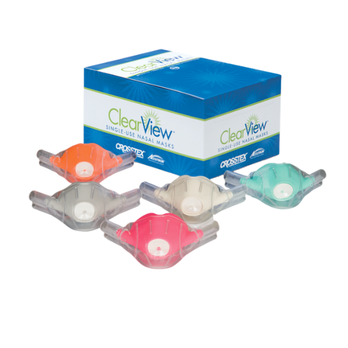 Crosstex Accutron Clearview Classic Nasal Masks