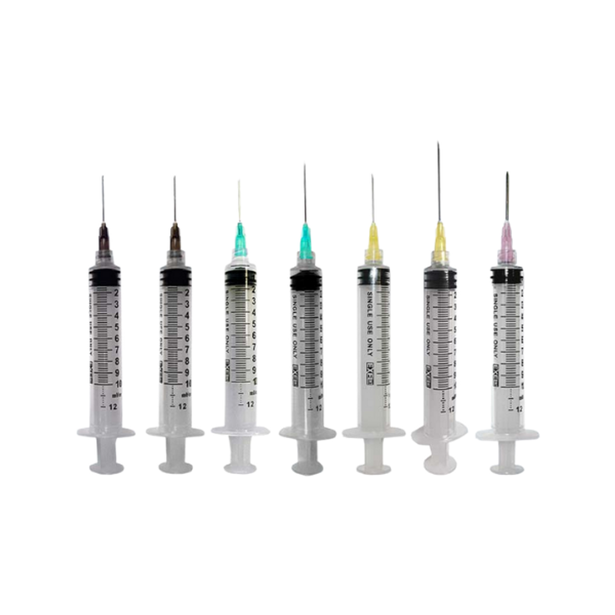 Exel Luer Lock Syringe With Needle, 10-12cc
