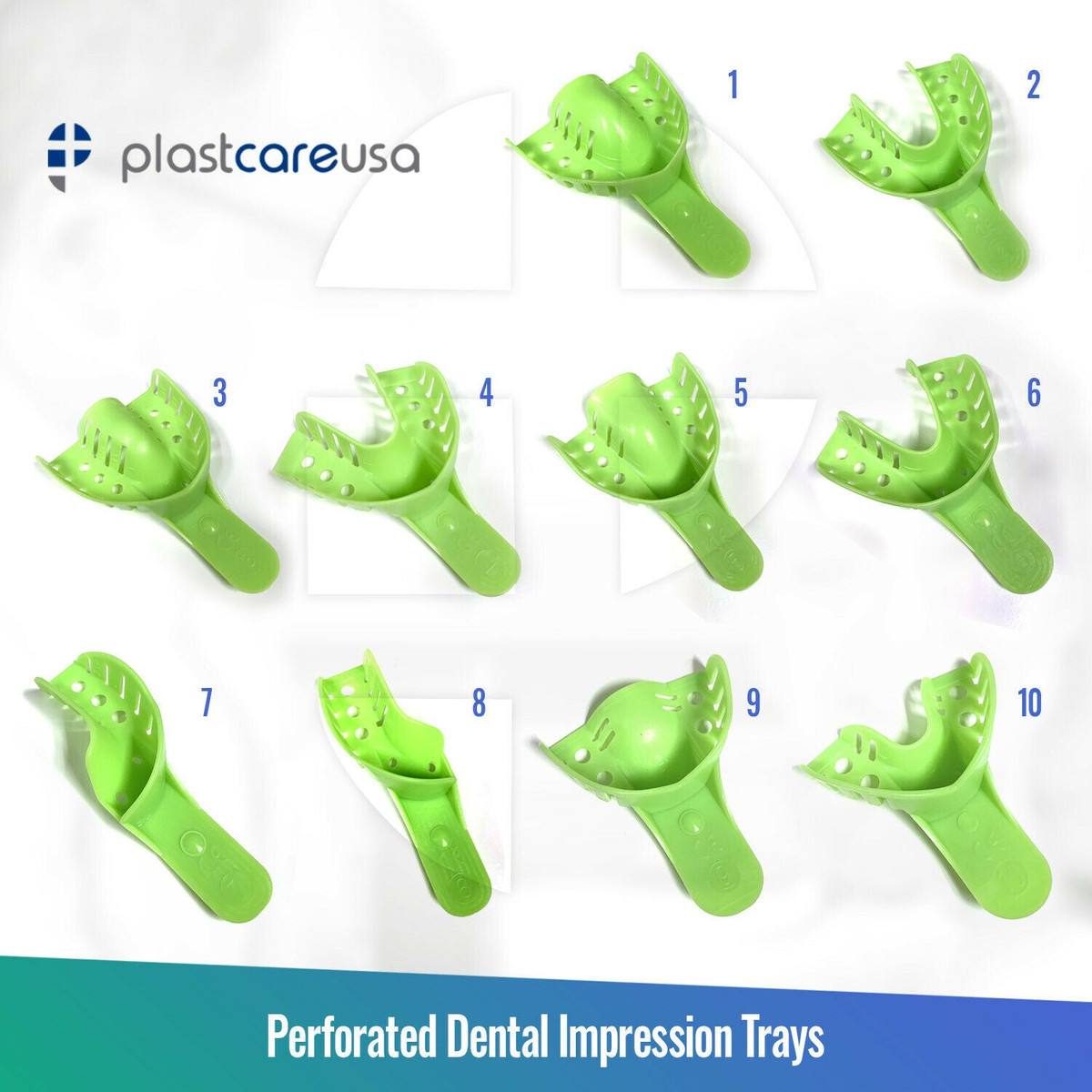 PlastCare Dental Impression Tray (#6 Small Lower)