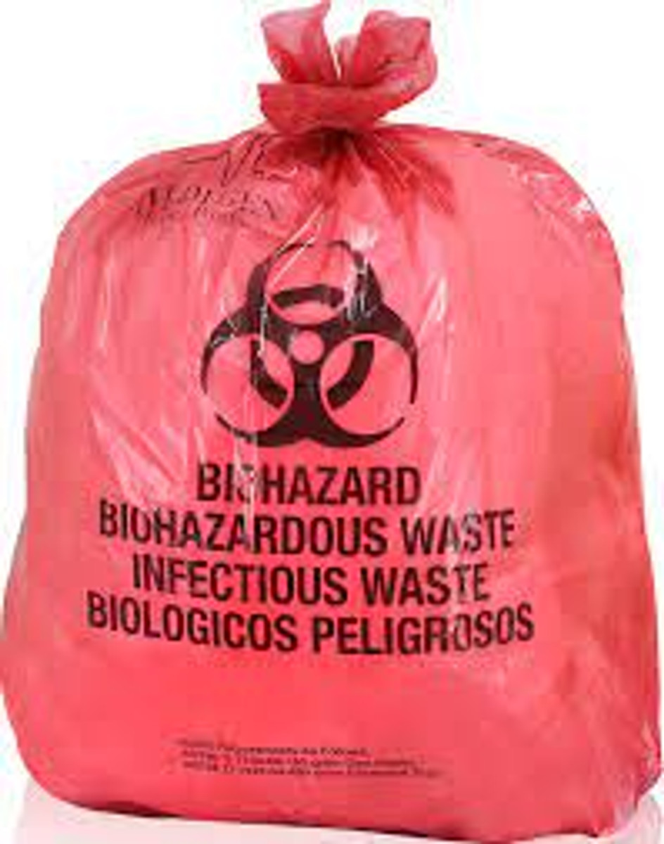 Medegen Biohazardous/Infection Waste Bags