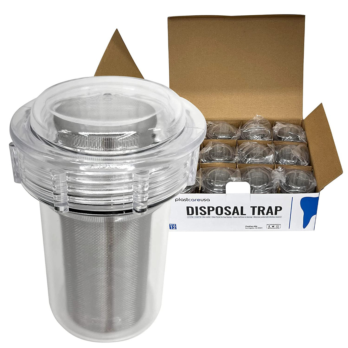 PlastCare Dental Evacuation Disposal Suction Trap