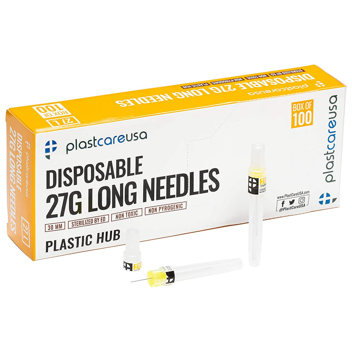 Dental Needles - 27 gauge Long Sterile Single Use