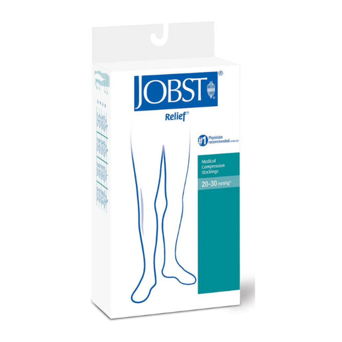 BSN Medical Jobst Relief Compression Stockings, 20-30 mmHg, Closed Toe, Knee High