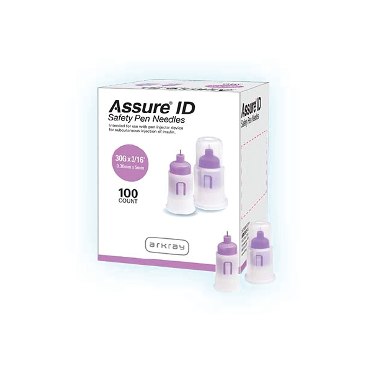 Arkray USA, Inc. Assure® ID DUO PRO Safety Pen Needle, 31G x 5mm