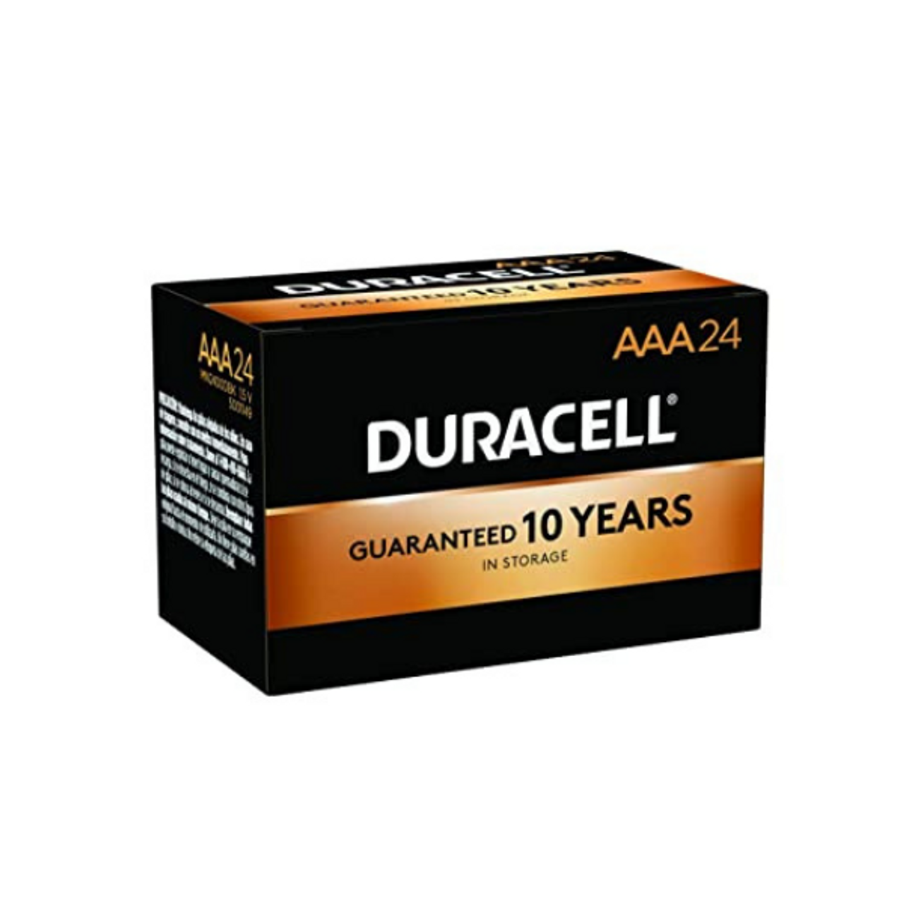 Duracell® Coppertop® Size AAA Alkaline Battery with Duralock Power Preserve  Technology - 24/Box