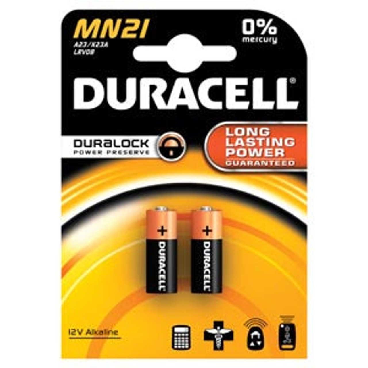Duracell MN21 Single Pack Long-Lasting Power Guaranteed Battery