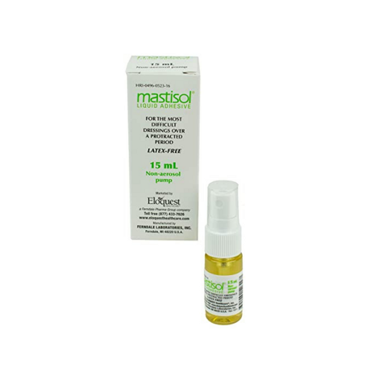  Mastisol Medical Liquid Adhesive 2/3 mL Vials, Four (4