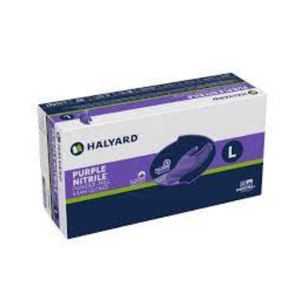 Halyard Purple NitrileXtra Sterile Exam Gloves