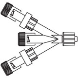 B Braun Anesthesia Tri-Connectors (10137_472026)