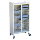 Omnimed Beam Omnicart Cabinet Style Flat Storage Racks