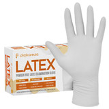 Latex Exam Gloves, Powder Free (White)