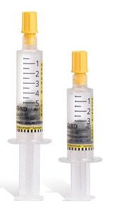 BD Posiflush Heparin Lock Flush Syringes