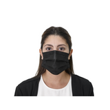 Demetech Black Disposable Mask, ASTM Level 3, 3-Ply