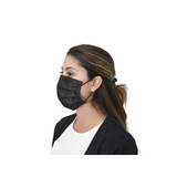 Demetech Black Disposable Mask, ASTM Level 3, 3-Ply