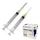 Irrigation Syringes Needle Tips, Yellow (3 CC, 27 G)