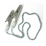 Metal Dental Bibs Chain Clip Holder