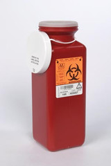 Medegen Biohazard Sharps Container, Stackable