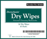 Innovative Dermassist Dry Wipes