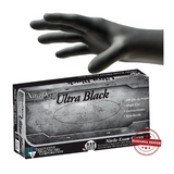 Innovative Nitriderm Ultra Black Powder-Free Nitrile Synthetic Gloves