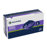 Halyard Purple Nitrile Gloves, Dental Exam