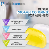 Dental Retainer Cases, Mouthguard & Denture Containers