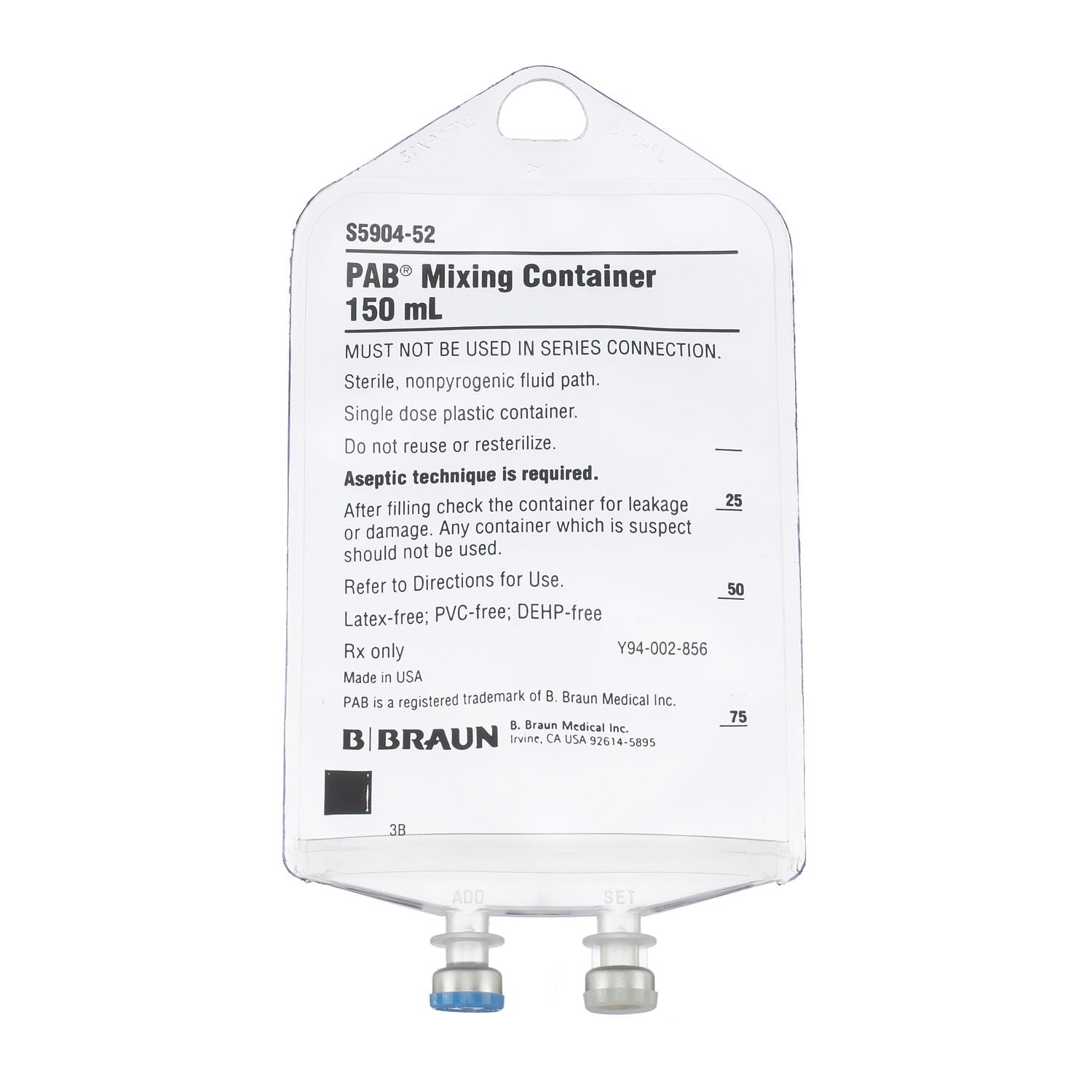 B Braun Empty Iv Containers