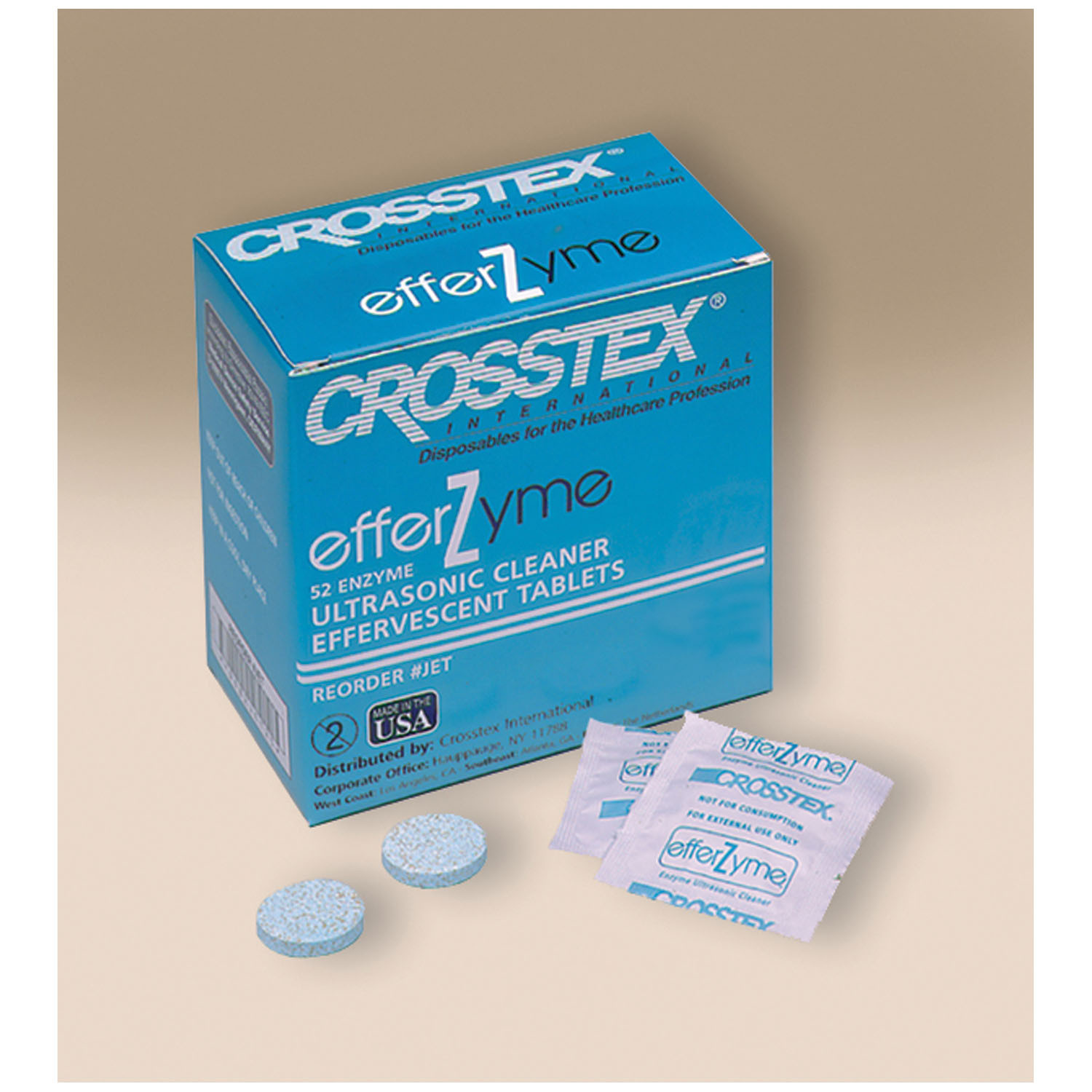 Crosstex Efferzyme Effervescent Cleaning Tablets