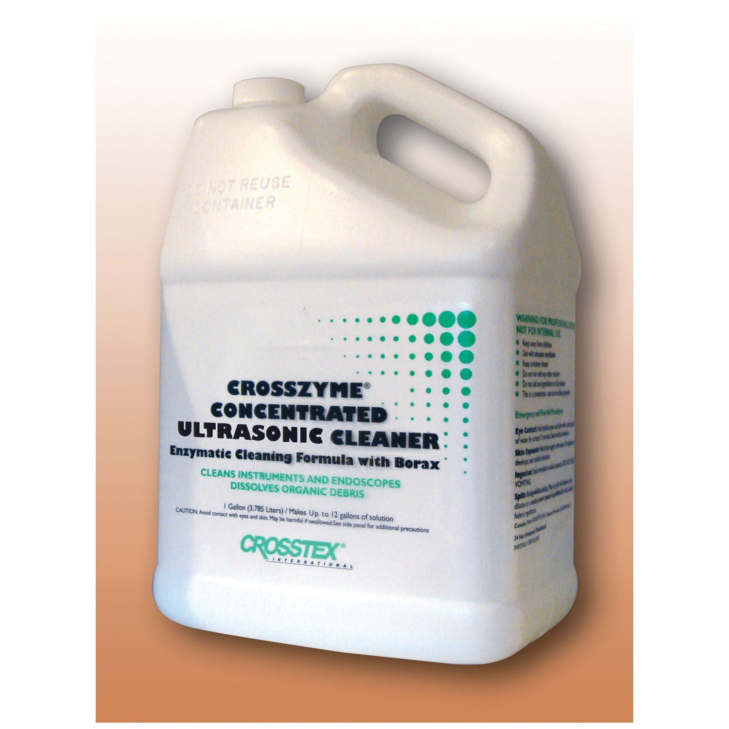 Crosstex Crosszyme Enzymatic Presoak & Ultrasonic Cleaner/Detergent