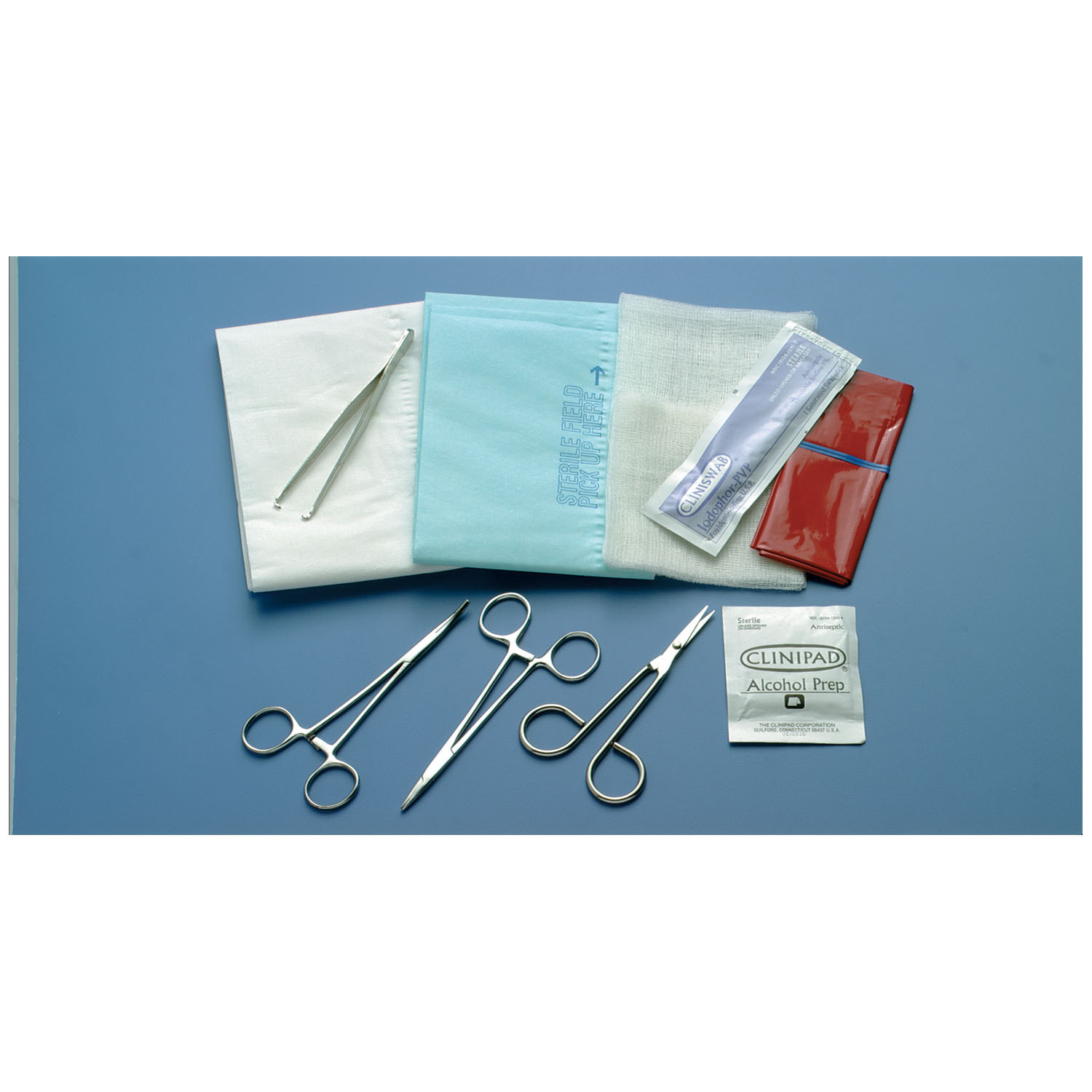 Busse Deluxe Facial Wound Closure Instrument Tray