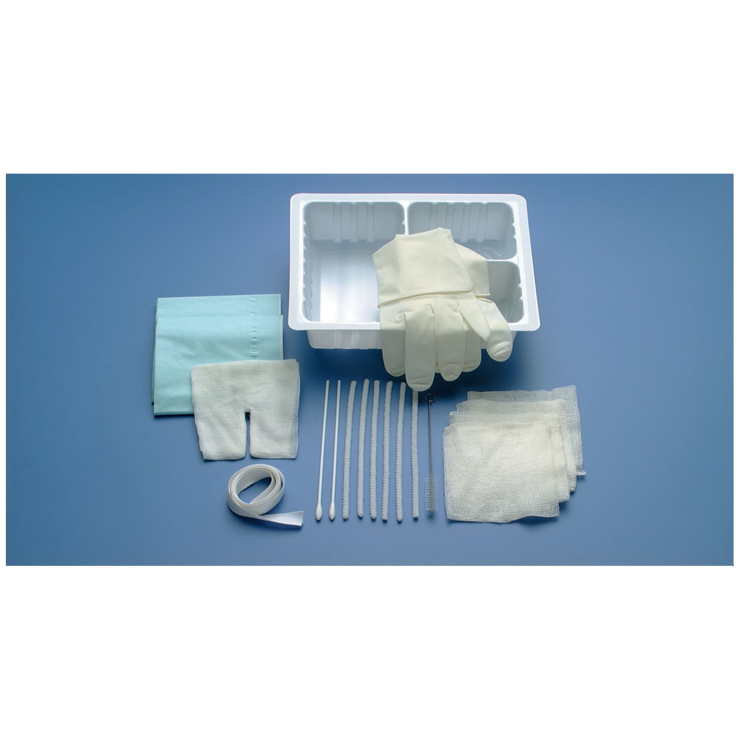 Busse Tracheostomy Care Set With Gloves