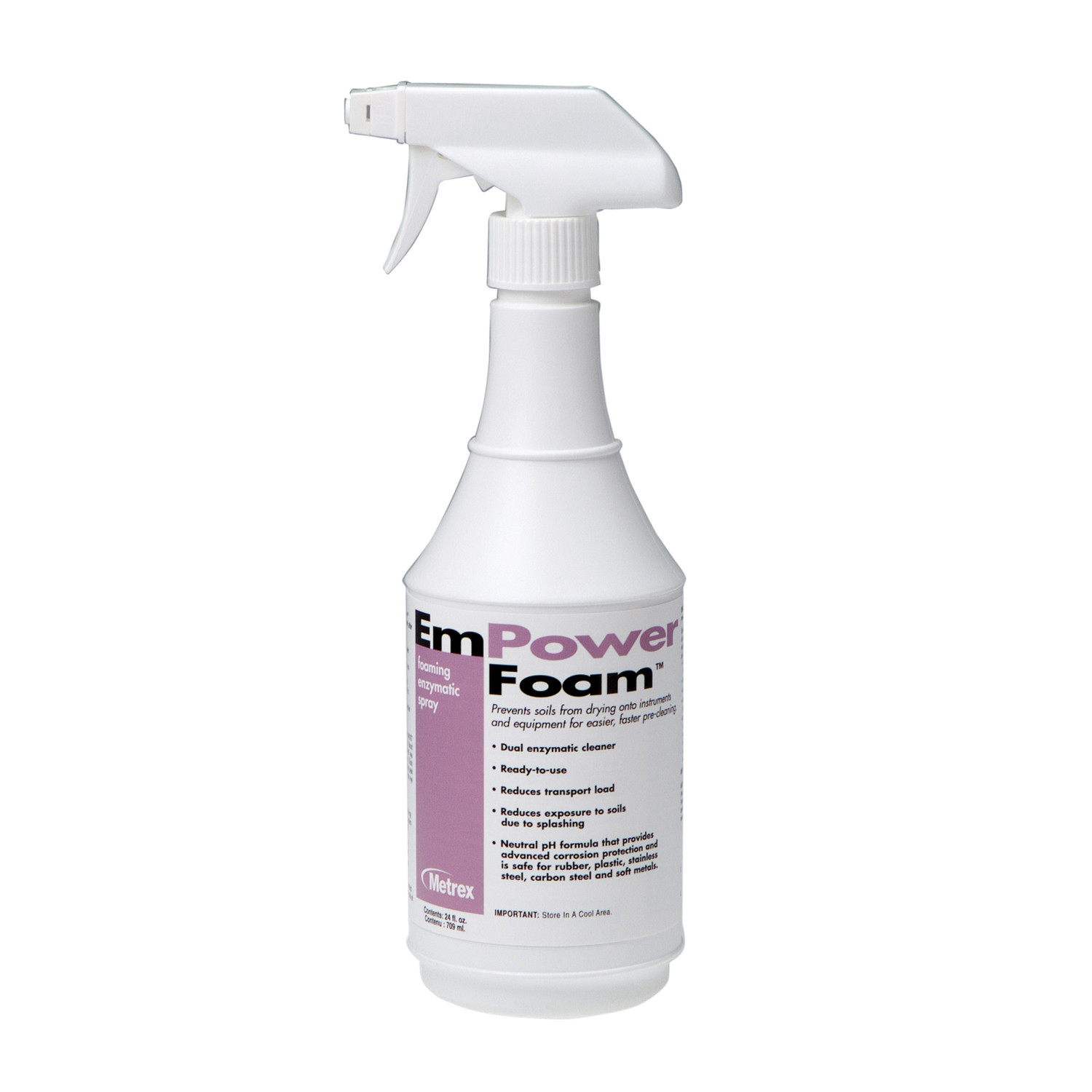 Metrex Empower Foam Foaming Enzymatic Spray