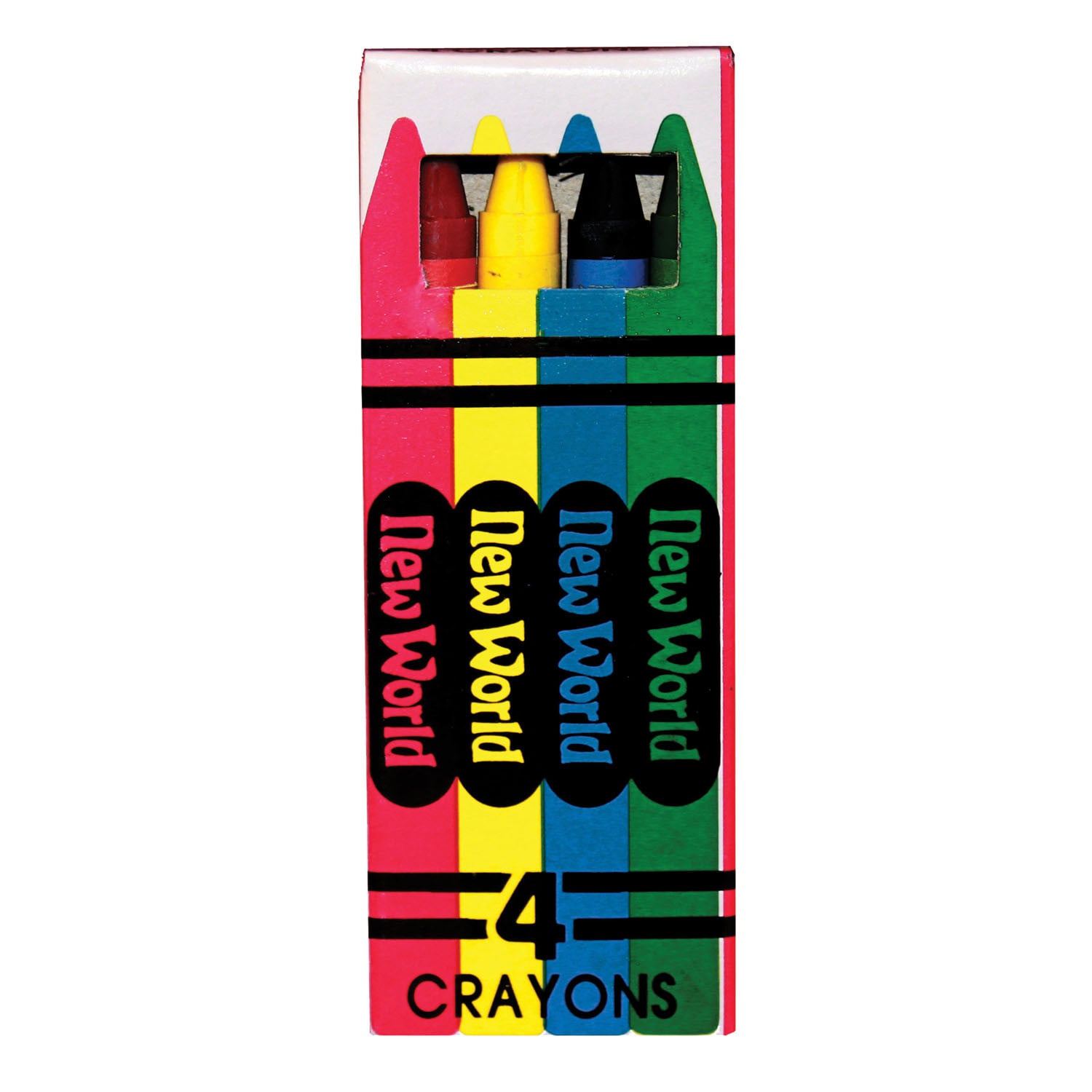 New World Imports Crayons & Coloring Book
