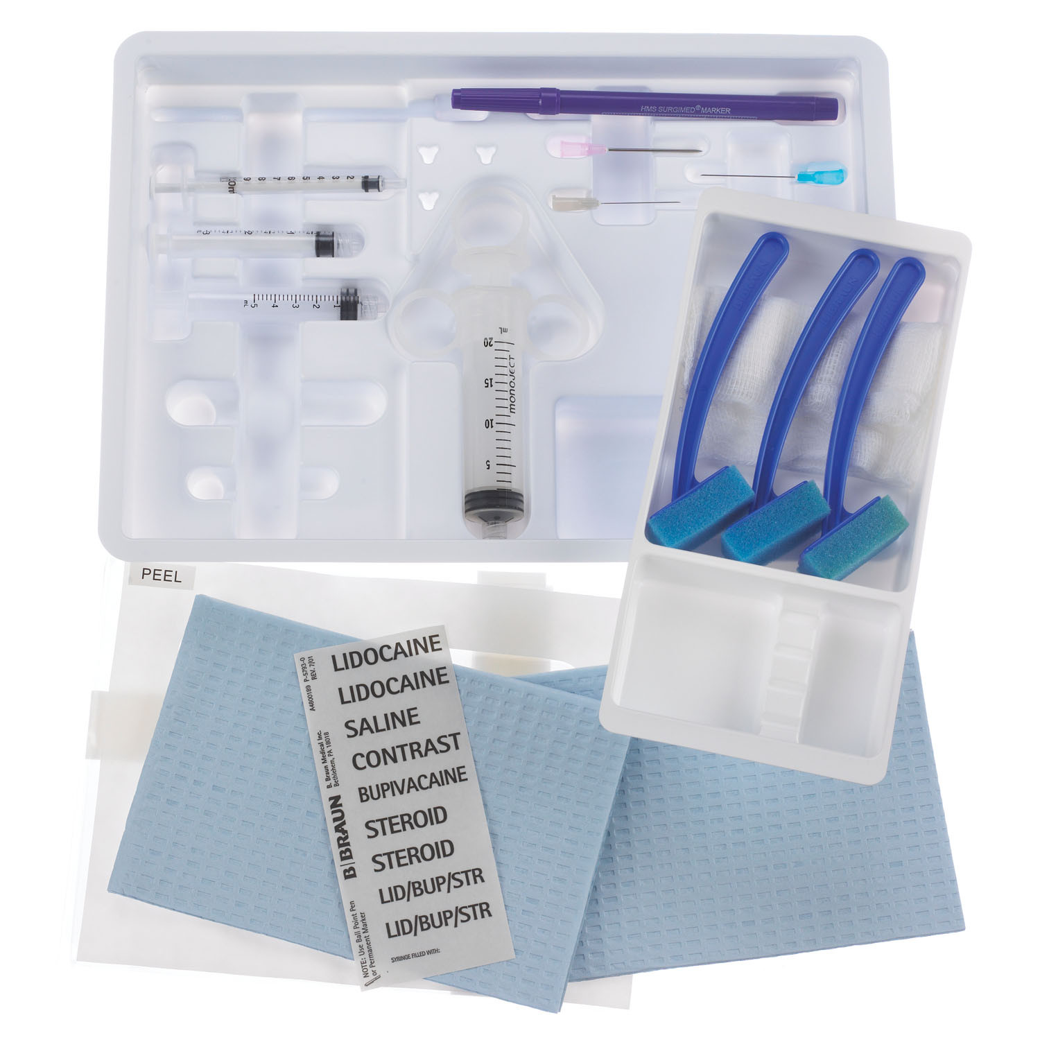 B Braun Nerve Block Support Tray I