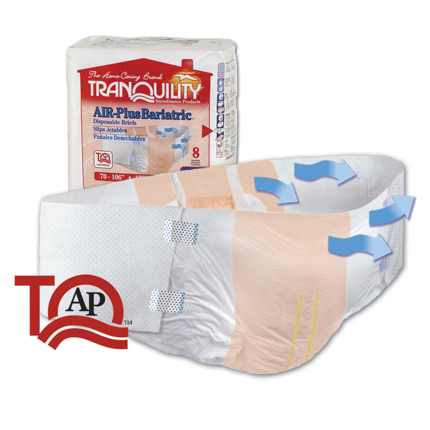 Principle Business Tranquility Air-Plus Bariatric Brief