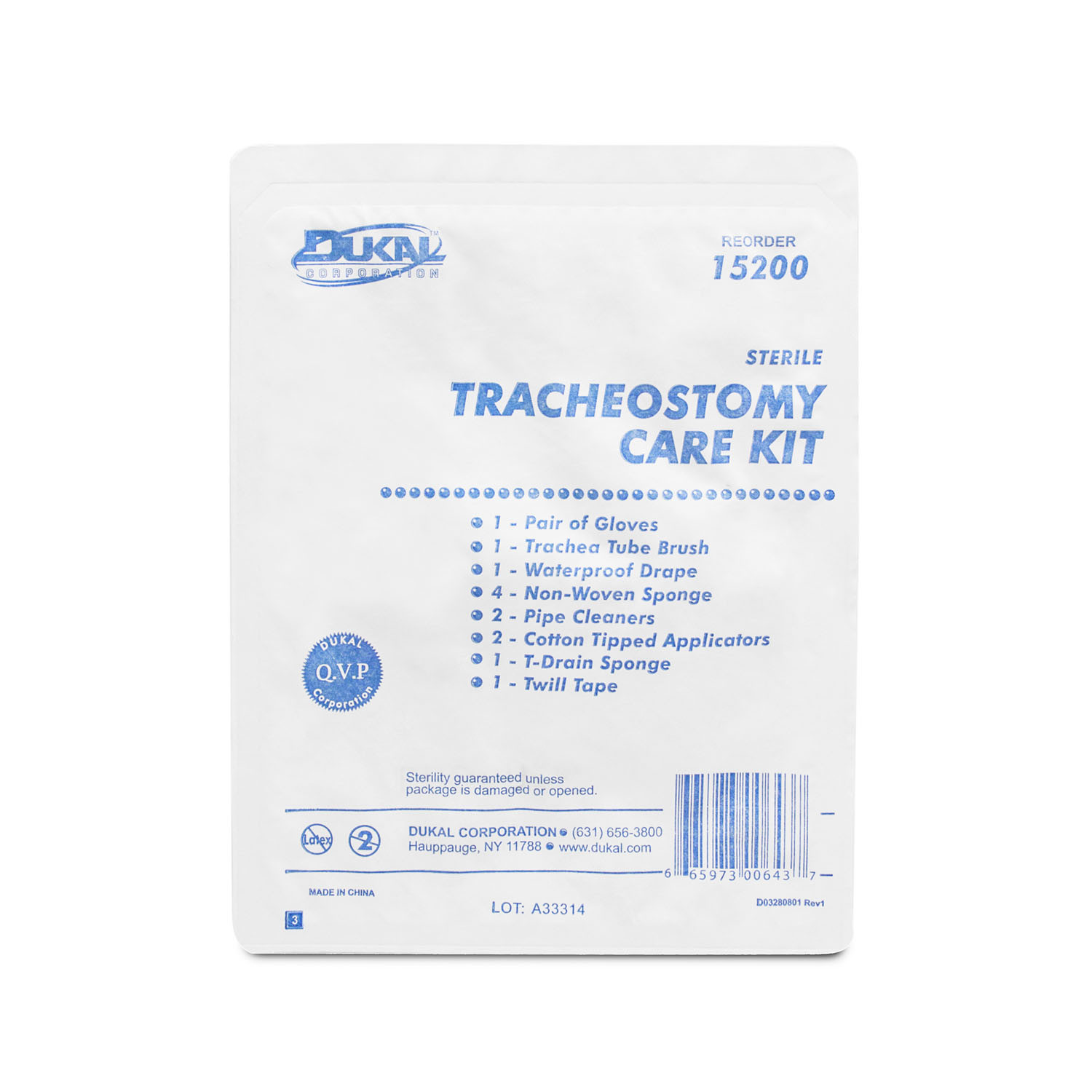 Dukal Tracheostomy Care Kit